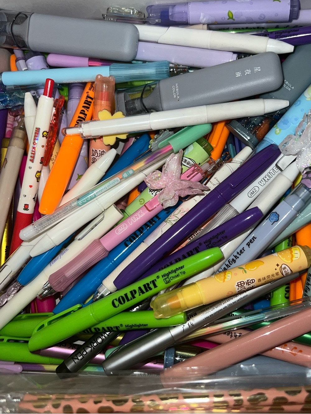 Mystery Pens, Highlighters, and Pencils (20 Count)